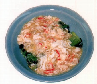 大和まなの中華風かにあんかけ
