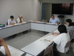 講義を受けている様子