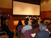 パネルトークの写真