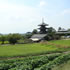 法起寺が眺望できる主要地方道奈良大和郡山斑鳩線の画像