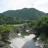 吉野川が眺望できる宮滝・柴橋の画像