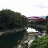 栄山寺橋と吉野川の画像