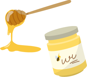 イラスト 蜂蜜