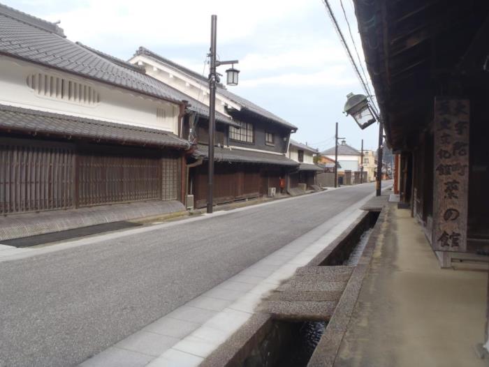 宇陀市松山の町並み