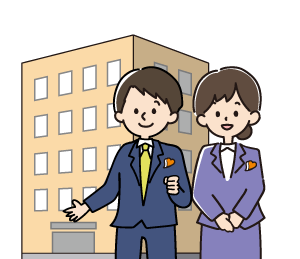 会社イラスト