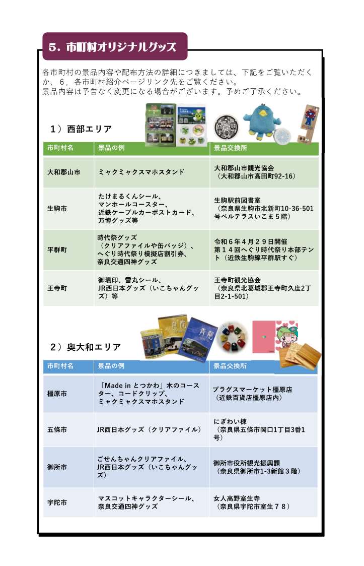 奈良県周遊NFTスタンプラリー6