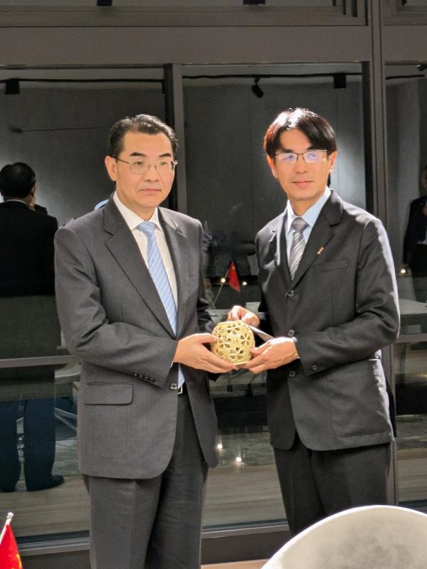 表敬訪問の様子