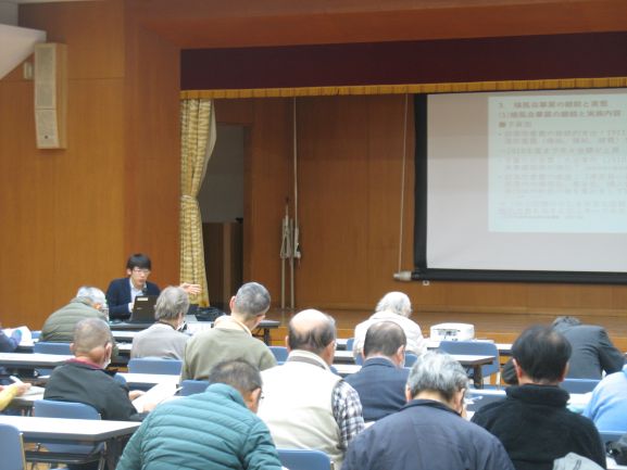 講師による講演