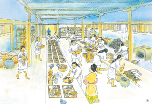 厨房の様子