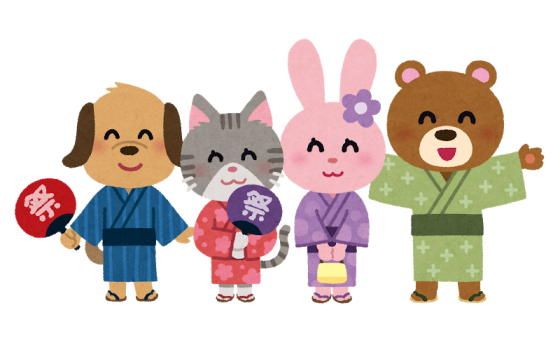 浴衣　イラスト