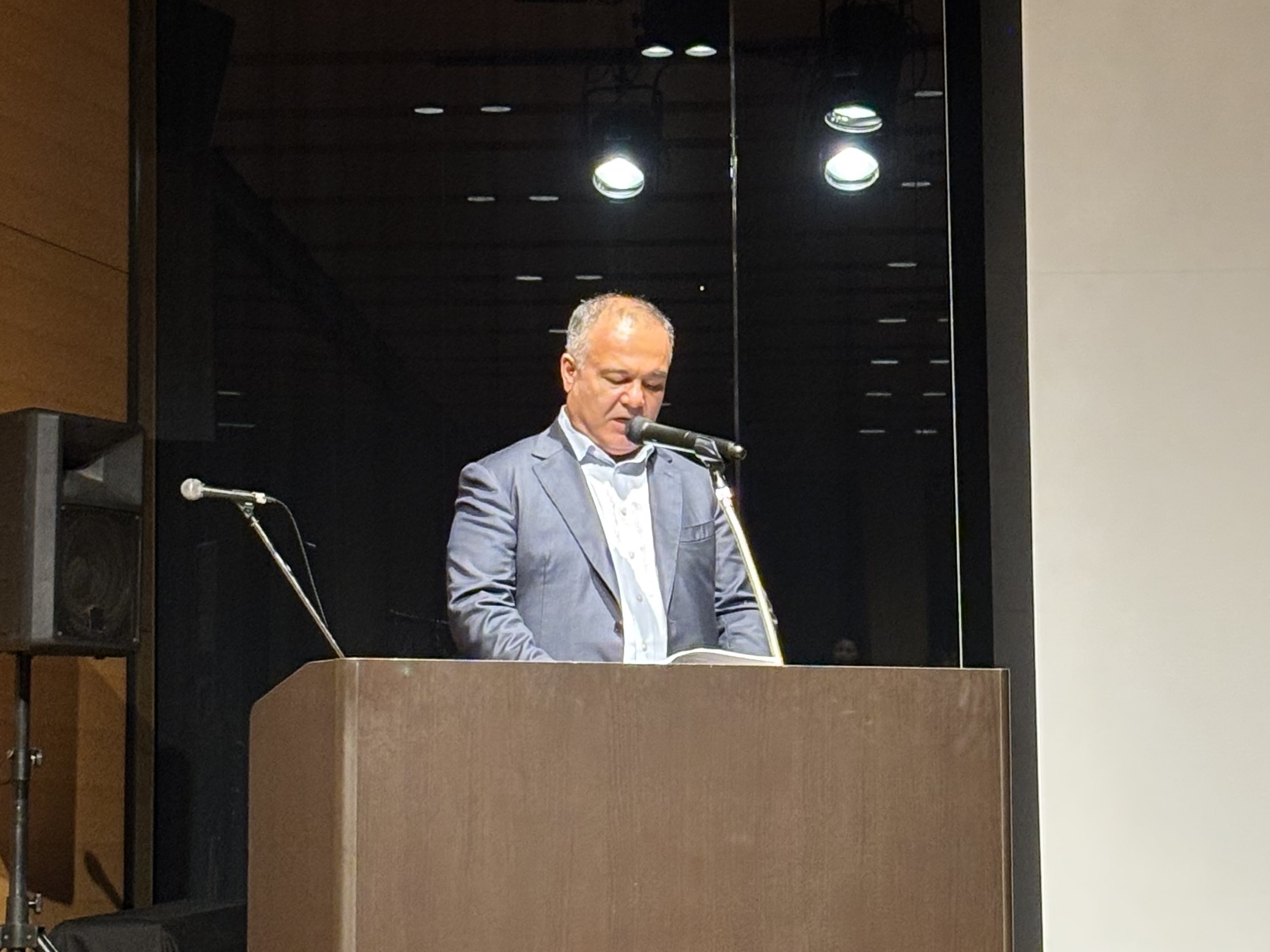 知事挨拶の様子