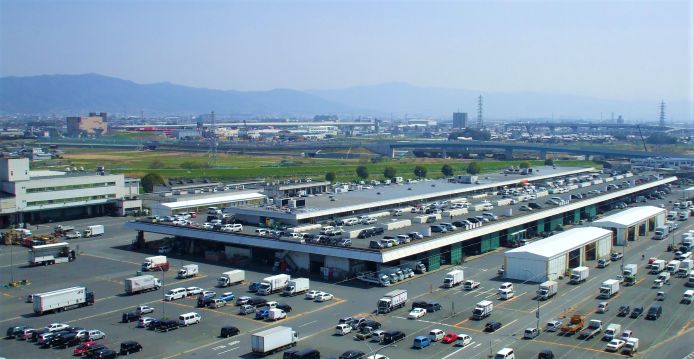 市場と春夏秋冬の写真