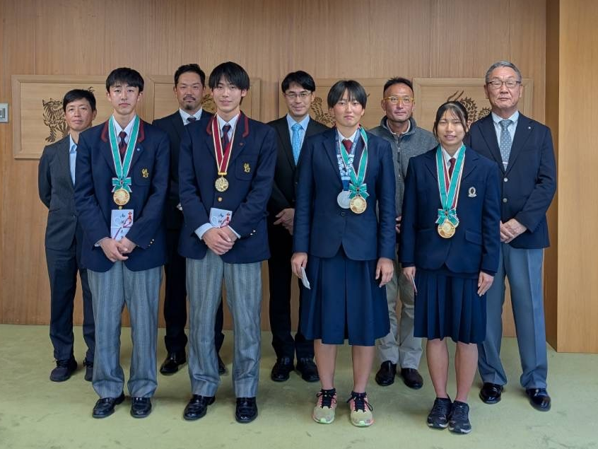 陸上競技の選手