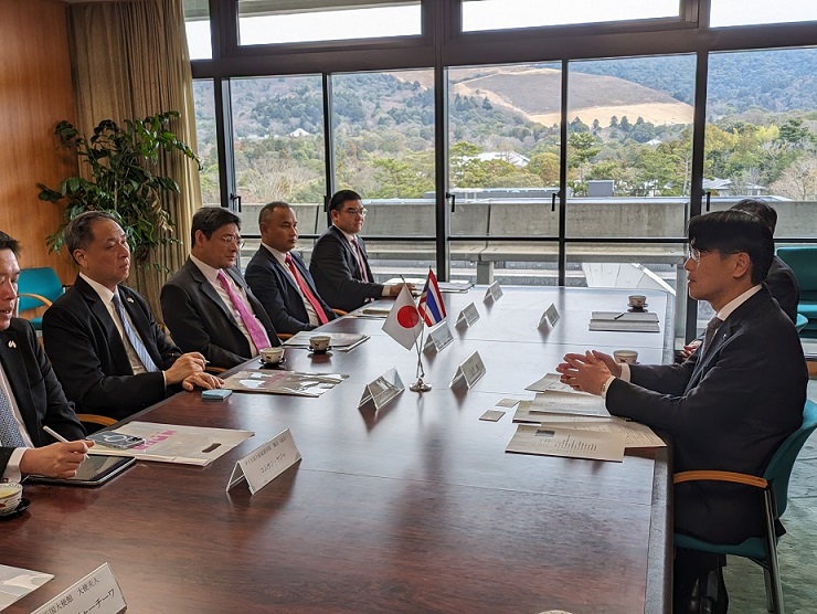 表敬訪問の様子