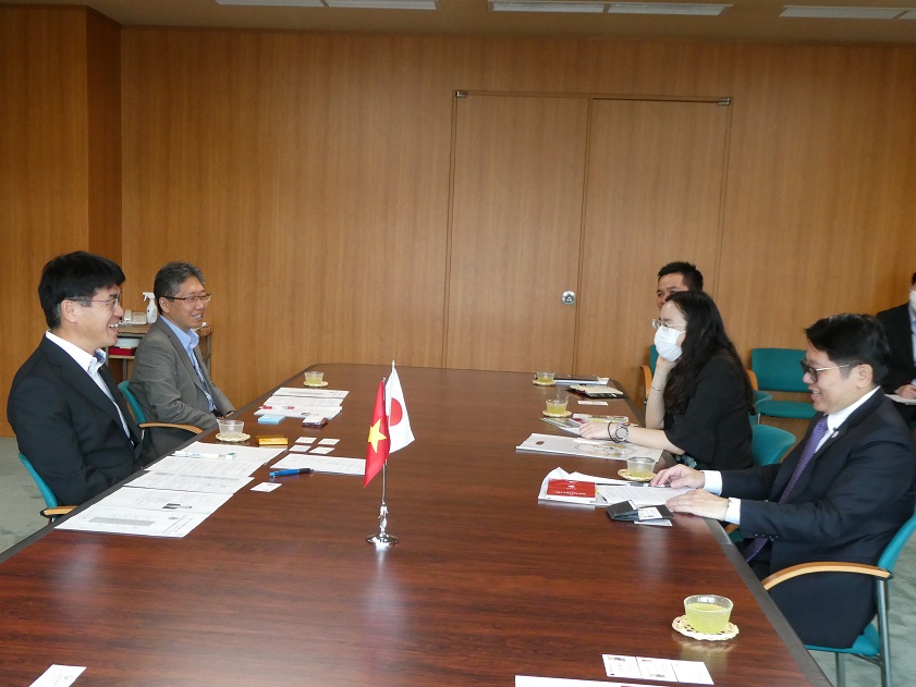 表敬訪問の様子