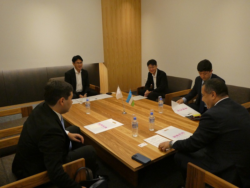 駐日ウズベキスタン大使の知事表敬