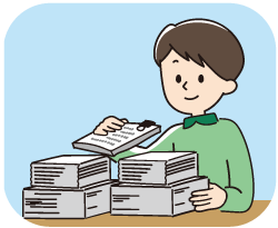 教員業務支援員イラスト