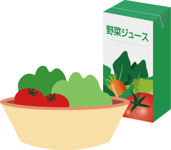 朝ごはんのイラスト