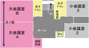 エルトピア奈良　3階平面図